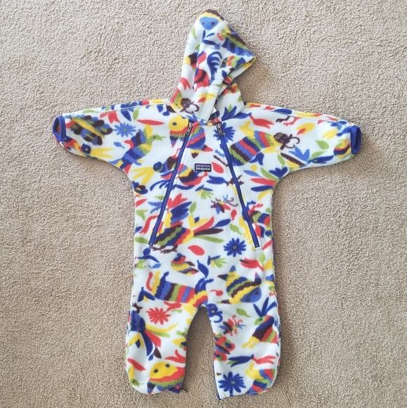 patagonia baby fleece bunting